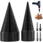 ® fendeuse de bûches, 45 mm et 32 mm fendeurs à bois avec 4 poignées, fendeuse bois cône, pour marteau ... ® fendeuse de bûches, 45 mm et 32 mm fendeurs à bois avec 4 poignées, fendeuse bois cône, pour marteau ...