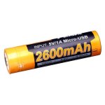 Fenix arb - l18 - 2600u pile domestique batterie rechargeable 18650, cr123a lithium - ion (li - ion)
