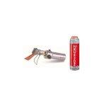 Fer � souder de couvreur � gaz allumage piezo flamme reglable panne interchangeable + cartouche de gaz ...