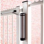 Ferme - portail hydraulique - pose verticale - lion locinox