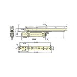 Ferme - porte bras � glissi�re - force 3 � 6 - its 96 dormakaba