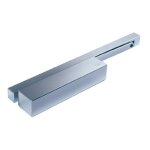 Ferme - porte a came ts 93 contur bc + dc  temporise  - coloris argent - finition. argent - dorma