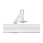 Ferme - porte � ciseaux dc 300 argent� en 3 - 6 assa abloy