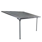 Ferrato 13, 30 m : tonnelle murale, carport 4, 36 x 3, 05 m