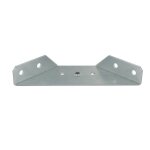 Ferrure de cadre acier a visser x h. 27 mm x l. 177 mm Ferrure de cadre acier a visser x h. 27 mm x l. 177 mm