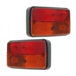 Feu arriere 3 fonctions pour tracteur et engin - lot de 2 Feu arriere 3 fonctions pour tracteur et engin - lot de 2