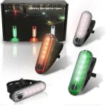 Feux de navigation pour kayak, feux arri�re, feux de kayak etanches a piles pour la navigation nocturne, ...