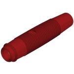 Fiche banane femelle � de la broche: 4 mm sks hirschmann kun 30 au 931804701 rouge 1 pc(s)
