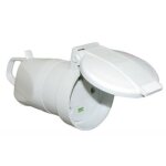 Fiche femelle �lectrique �tanche 20 amp�res 3 p�les + terre legrand
