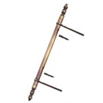 Fiche à lacets dégondable - acier vieux bronze - 13 x 264 mm bros Fiche à lacets dégondable - acier vieux bronze - 13 x 264 mm bros