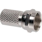 Fiche tv f d. 7mm a visser male