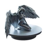 Figurines d'ange, ange femme agenouillée avec cape et chapeau, ornement pour jardin, décoration d'intérieur ... Figurines d'ange, ange femme agenouillée avec cape et chapeau, ornement pour jardin, décoration d'intérieur ...