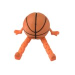 Figurine articulee amusante de basketteur assis, imprimee en 3d, decoration de bureau pour les fans de ...