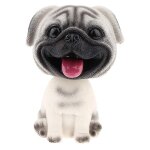 Figurine de chien en résine, adorable, tête de chien qui bouge, jouet pour la maison ou la voiture, décoration ... Figurine de chien en résine, adorable, tête de chien qui bouge, jouet pour la maison ou la voiture, décoration ...