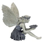 Figurine de jardin tournesol assis, f�e 14 cm figurine ange figurine de jardin figurine f�e d�coration ...