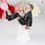 Figurine de marie et de mariee en resine synthetique, 12 styles, decoration de gateau de mariage( je) ...