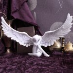 Figurine moderne d'aile d'ange, statue d'aile d'ange 3d, artisanat de sculpture d'ailes d'ange, figurine, ... Figurine moderne d'aile d'ange, statue d'aile d'ange 3d, artisanat de sculpture d'ailes d'ange, figurine, ...