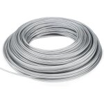 Fil coupe bordure bobine de fil debroussailleuse en acier 2, 4mm / 30m fil nylon pour debroussailleuse ...