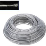 Fil de dbroussailleuse 3 mm en acier, fil coupe bordure bobine de fil debroussailleuse 40 mtres, fil ...
