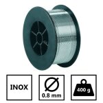 Fil a souder mig inox 0. 8mm - soudage mig - mag semi - automatique - bobine de soudure de 400g - fil ...