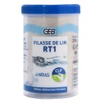 Filasse de lin peign�e - �tanch�it� des raccordements - 200 gr - rt1 geb