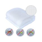 Filet anti - insectes pour jardin, filet fin 10 m x 3 m, filet de protection pour plantes, fleurs, l�gumes ...