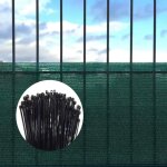 Filet brise vue, brise vent jardin 1, 2x10m avec fixation