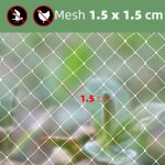 Filet de jardin en nylon anti - oiseaux rutilisable, couvertures de protection contre les oiseaux, les ...
