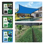 Filet d'ombrage chiffré 2m * 4m 3m * 4m, protection solaire anti - uv, auvent, canopée de camping, tente ... Filet d'ombrage chiffré 2m * 4m 3m * 4m, protection solaire anti - uv, auvent, canopée de camping, tente ...