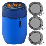 Filet de protection pour baril de pluie, seau de collecte d'eau, protection de r�servoir, outil de r�colte ...