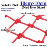 Filet de scurit pour la baignade, clture de construction, clture tisse, ulen nylon, filet maill, ...