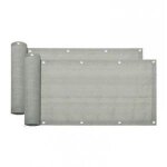 Filet de s�curit� pour balcon filet d'intimit� voile d'ombrage filet de soleil d'ombrage (gris clair) ...