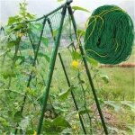 Filet de treillis en nylon vert pour jardin, support pour plantes a haricots grimpantes, clôture de croissance ... Filet de treillis en nylon vert pour jardin, support pour plantes a haricots grimpantes, clôture de croissance ...