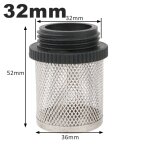 Filtre en acier inoxydable 304, 20 / 25 / 32 / 40 / 50 / 63mm, pour l'd'argile du jardin, pompe à eau ... Filtre en acier inoxydable 304, 20 / 25 / 32 / 40 / 50 / 63mm, pour l'd'argile du jardin, pompe à eau ...