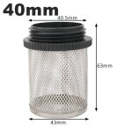 Filtre en acier inoxydable 304, 20 / 25 / 32 / 40 / 50 / 63mm, pour l'd'argile du jardin, pompe à eau ... Filtre en acier inoxydable 304, 20 / 25 / 32 / 40 / 50 / 63mm, pour l'd'argile du jardin, pompe à eau ...