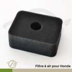 Filtre � air adaptable pour moteur honda n 17211 - ze1 - 000