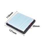Filtre  air cmcp pour tondeuse  gazon honda, dbroussailleuse, gcv135, gcv160, gc160, gcv190, 17211 ...
