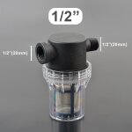 Filtre d'arrosage en maille 80 / 100 / 200, adaptateur de robinet de rservoir ibc s60 de 1 pouce, joint ...