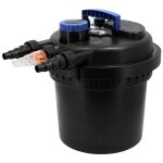 Filtre de bassin  pression 15 w - dbit max 9000 litres / heure