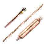 Filtre deshydrateur de refrigerateur avec vanne de service d'acces