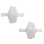 Filtre a essence - briggs et stratton - 394358 - 2 pices - 75 microns - tondeuse, tracteur, motoculteur ...