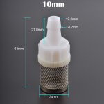 Filtre en maille en acier inoxydable, tube de lavage de voiture, tuyau d'irrigation de jardin et d'aquarium, ...