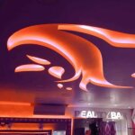 Filtre orange, gaine, g�latine, fourreau orange pour n�on tamiser, colorer ambiance lumi�re, eclairage, ...