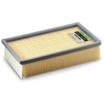Filtre pliss plat papier karcher pro 6. 904 - 283. 0 - classe poussire m