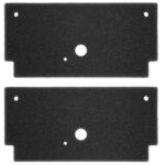 Filtre de s�che - linge bosch, filtre de remplacement en mousse pu pour bosch paquet de 2