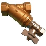 Filtre y laiton avec tamis inox - avec robinet de rinçage - 11 / 4 - filtre a tamis - sferaco Filtre y laiton avec tamis inox - avec robinet de rinçage - 11 / 4 - filtre a tamis - sferaco