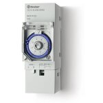 Finder 120182300000pas interrupteur horaire 24 h mécanique avec inverseur 16 a 230 v Finder 120182300000pas interrupteur horaire 24 h mécanique avec inverseur 16 a 230 v