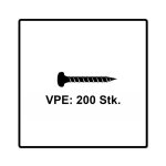 Fischer power - fast ii fpf ii vis a bois aggloméré 5, 0x30 mm, 200 pcs. , tête ronde, empreinte torx, ... Fischer power - fast ii fpf ii vis a bois aggloméré 5, 0x30 mm, 200 pcs. , tête ronde, empreinte torx, ...