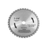 Flex lame carbure pour l'acier, 185 � x 20 - 312304
