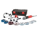 Flex set ponceuse � bande pour tubes et lime � bande trinoxflex en set bre 8 - 4 inox - 453463